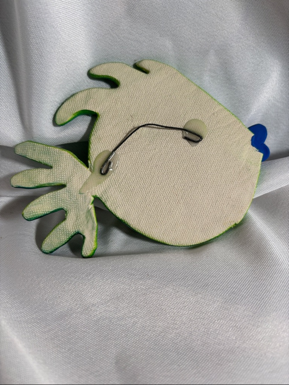 Green Decorative Handcrafted Fish Décor - Picture 2 of 2